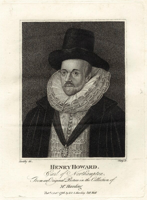 Henry howard, 1st earl of northampton npg d25833