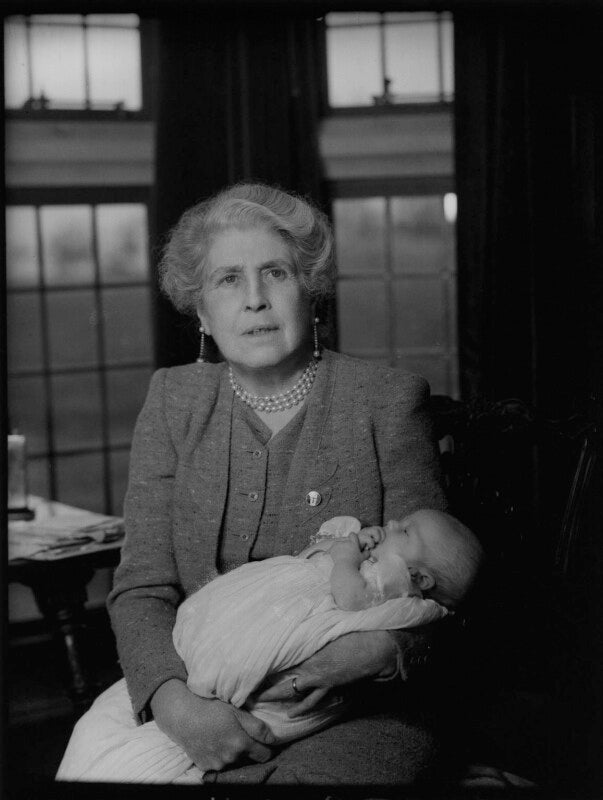 Sir victor stewart heron walker, 6th bt with an unknown woman npg x178550