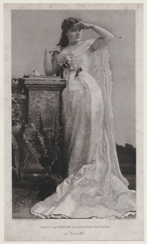 Fanny lily gypsy davenport as margaret gauthier in 'camille' npg x8040