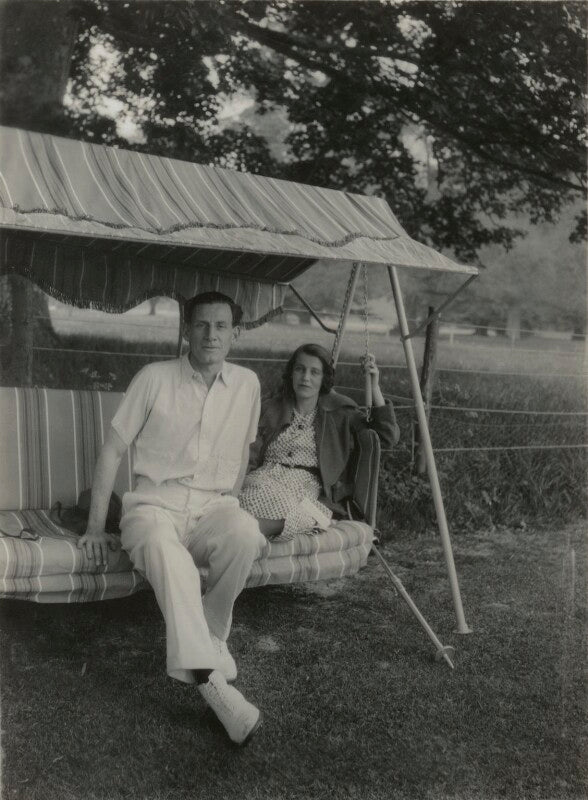 Siegfried sassoon; hester sassoon (née gatty) npg x46003