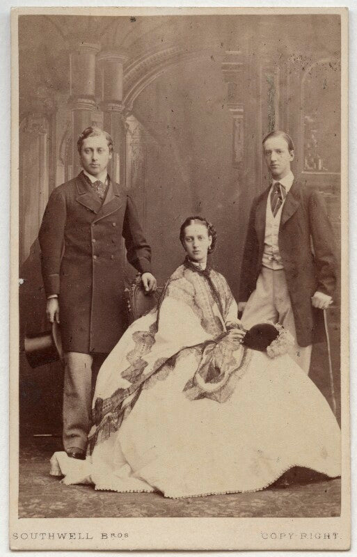 King edward vii; queen alexandra; george i, king of greece npg ax47007