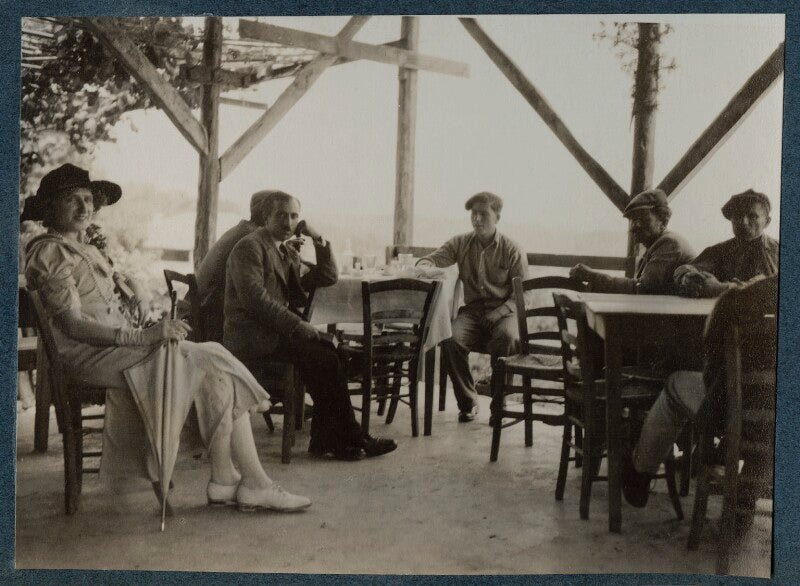 Drinks at mistra (lady ottoline morrell) npg ax143646