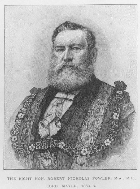 Sir robert fowler, 1st bt npg d9095