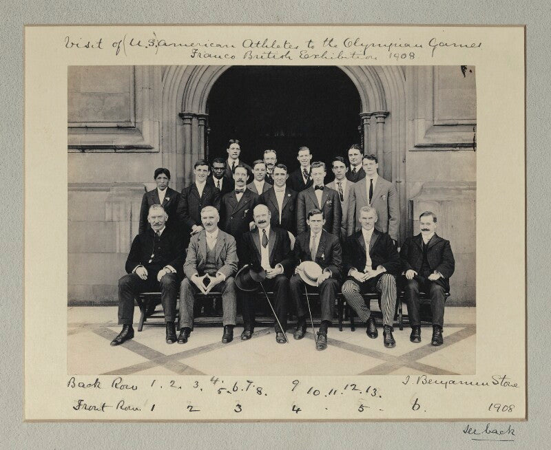Visit of (u.s.) american athletes to the olympian games franco british exhibition, 1908 npg x131232