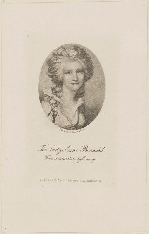 Lady anne barnard (née lindsay) npg d14275