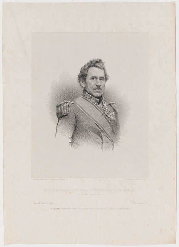 Sir george de lacy evans npg d36590