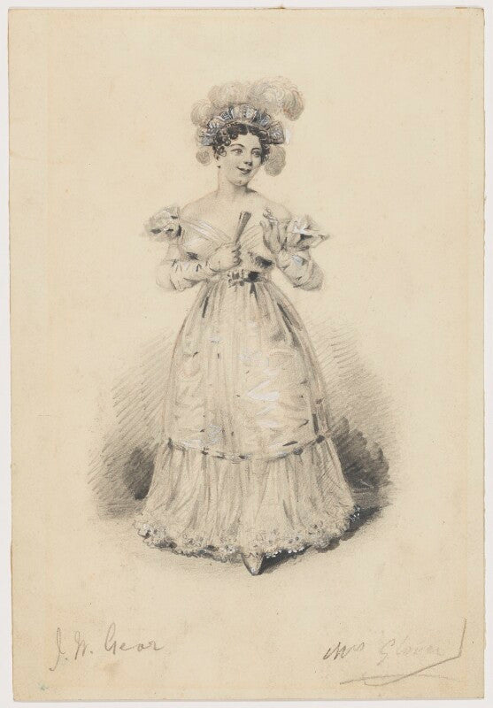 Julia glover (née betterton) as mrs candour npg d2174