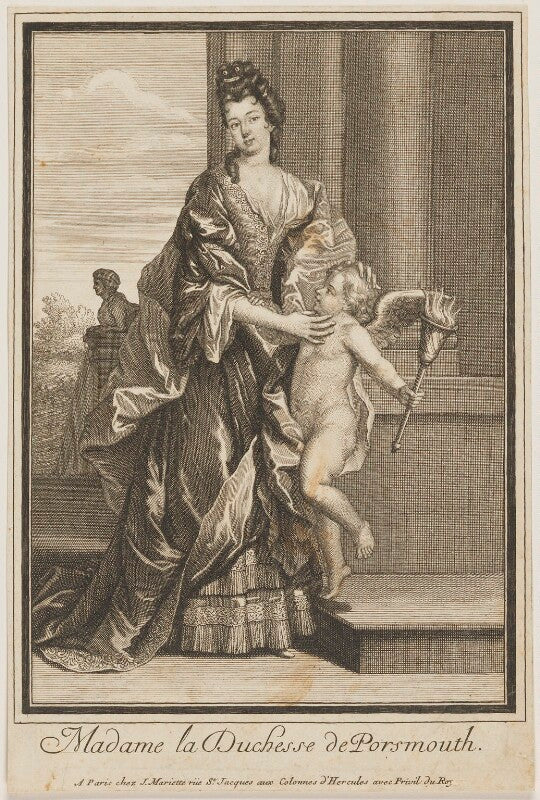 Louise de kéroualle, duchess of portsmouth npg d40384