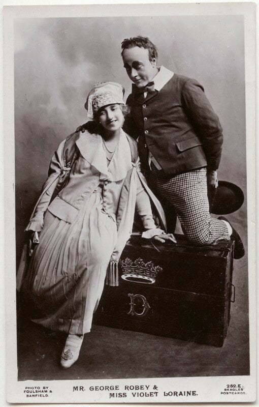Violet loraine and george robey in 'the bing boys are here' npg x139751