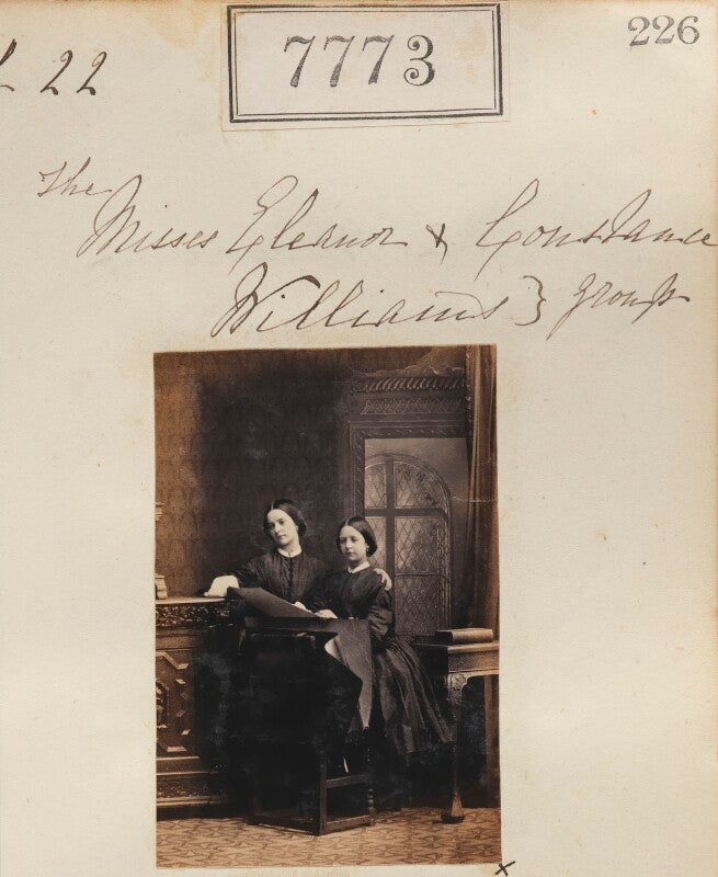 Miss eleanor williams and miss constance williams npg ax57612
