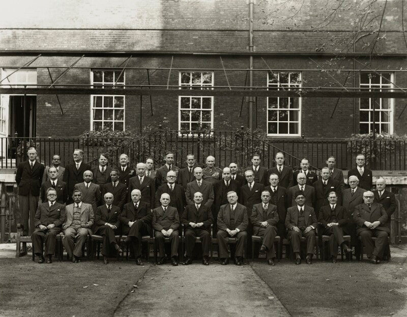 Clement attlee and prime ministers at the commonwealth conference npg x72000