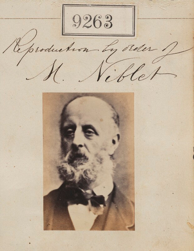 'reproduction by order of m niblet' npg ax59085