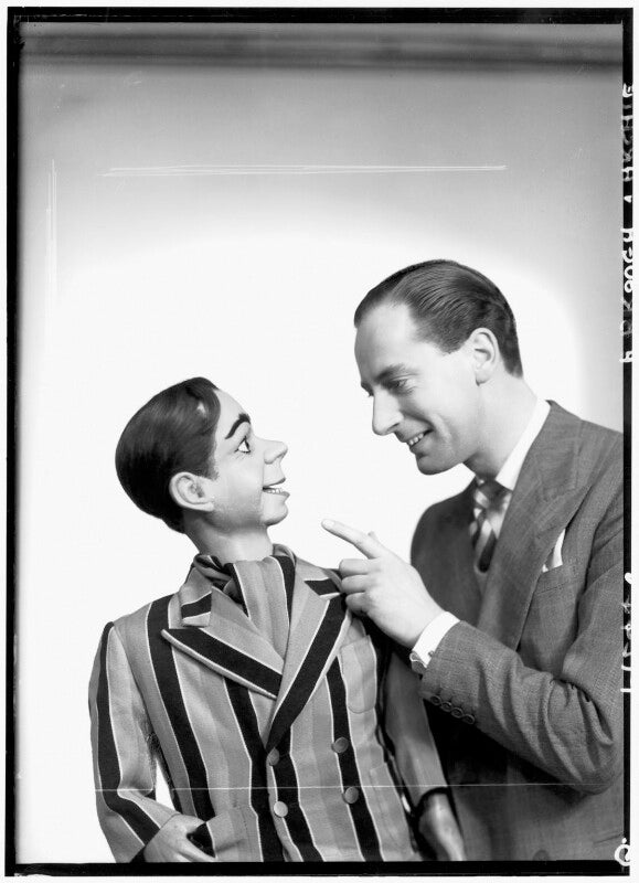 Peter brough with his puppet archie andrews npg x92104