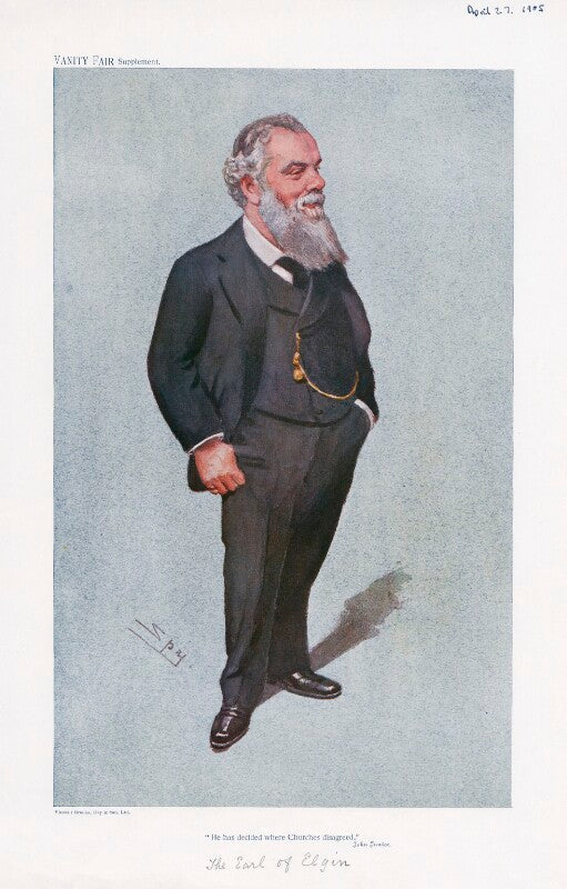 Victor alexander bruce, 9th earl of elgin ('men of the day. no. 951. ""') npg d45272