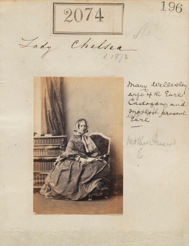 Mary sarah (née wellesley), countess cadogan npg ax51464