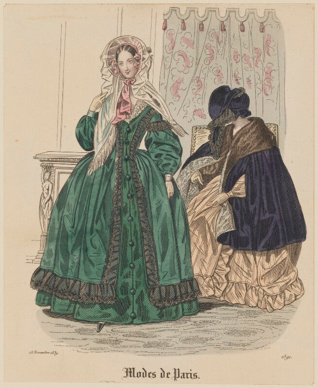 'modes de paris', 15 november 1839 npg d47830