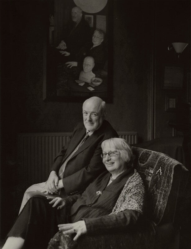 Christopher frith; uta frith npg x133173