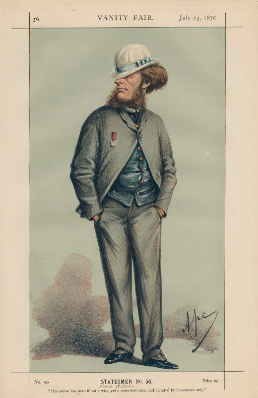 Hugo francis, lord elcho ('statesmen no. 56.') npg d43441