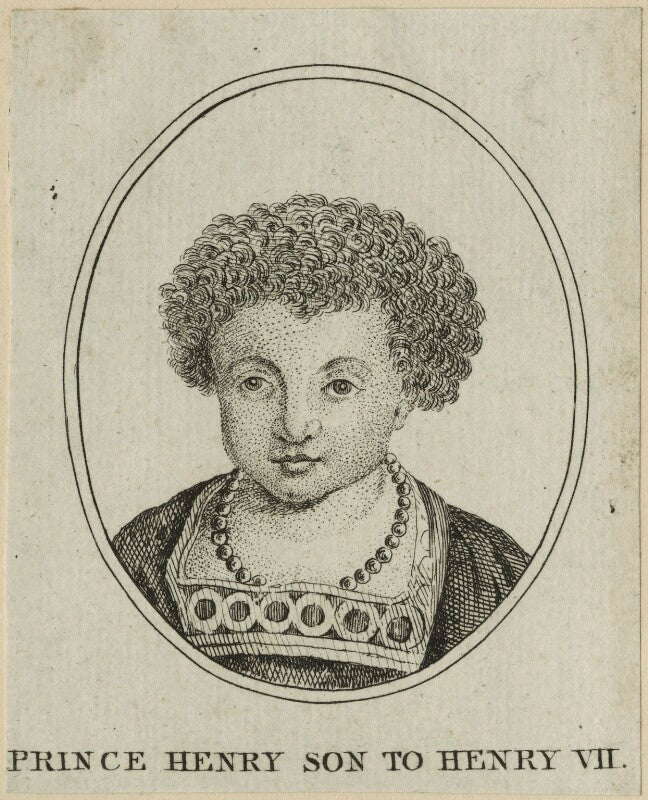 King henry viii, formerly prince henry npg d23869