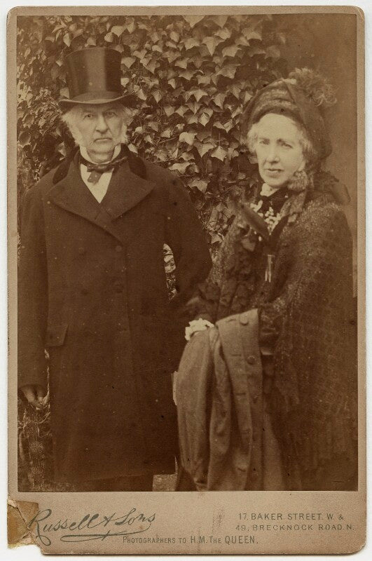 William ewart gladstone; catherine gladstone (née glynne) npg x17038