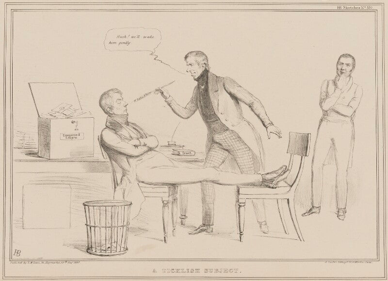 A ticklish subject npg d41444