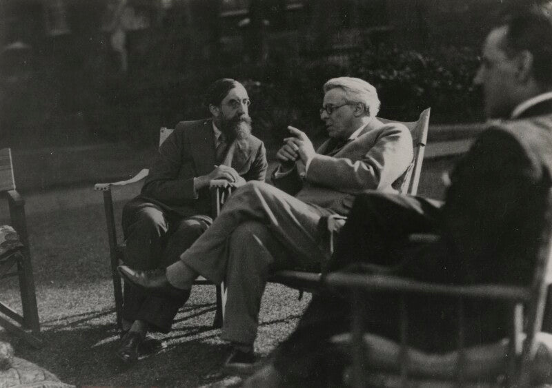 'lytton agrees and admires' (lytton strachey; w.b. yeats) npg x143307