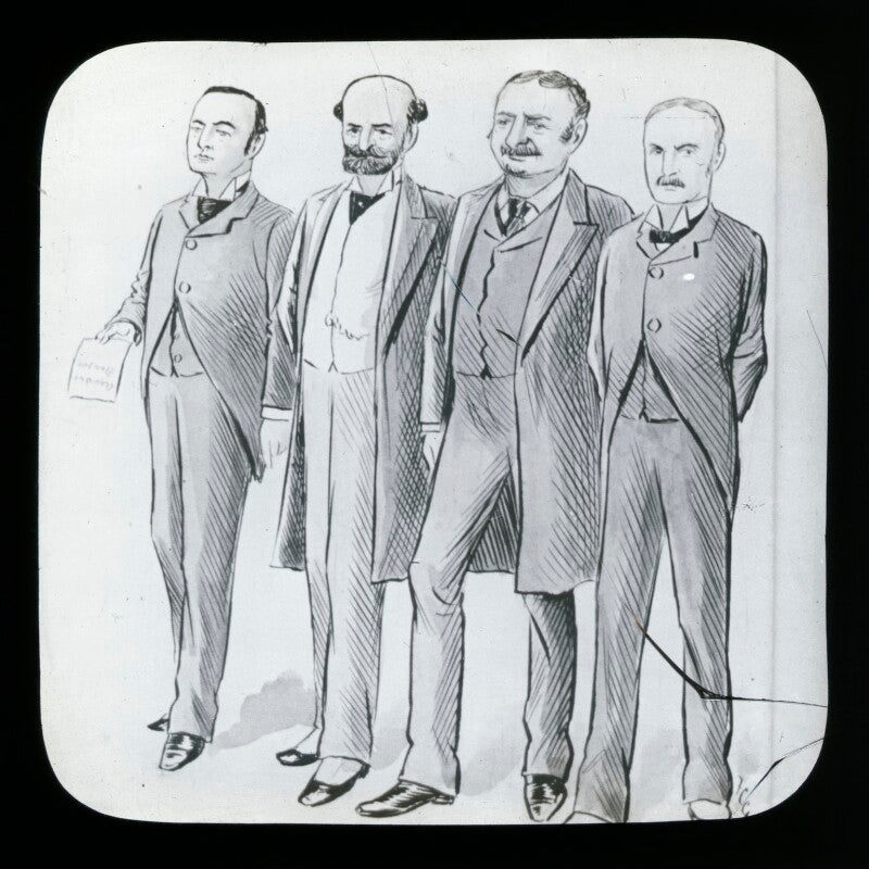 Four unknown sitters npg d41963