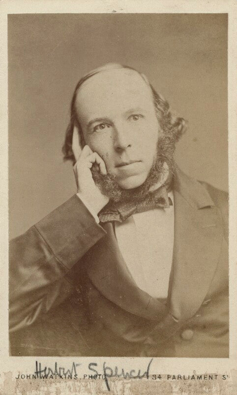 Herbert spencer npg ax18203