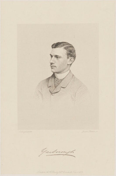 Charles Alfred Worsley Pelham, 4th Earl of Yarborough Greetings Card