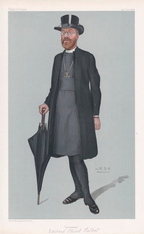 Edward stuart talbot ('men of the day. no. 914. "rochester"') npg d45219