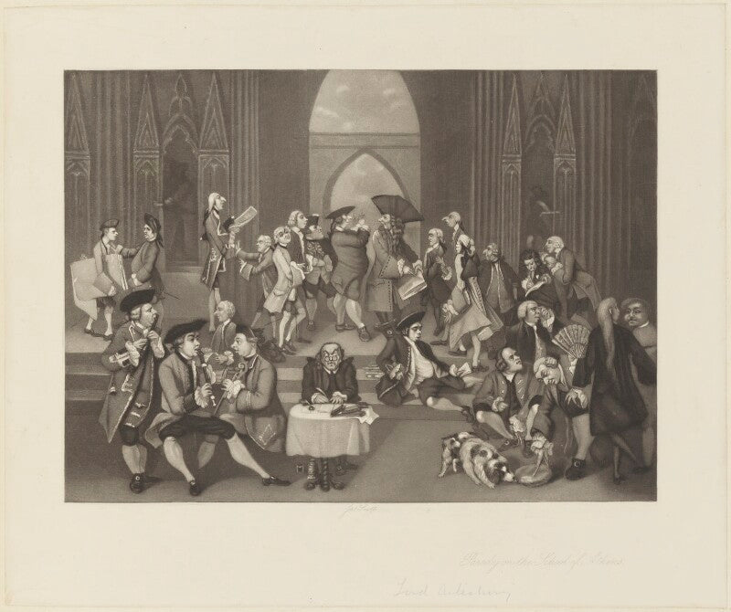 'parody on the school of athens' npg d16142