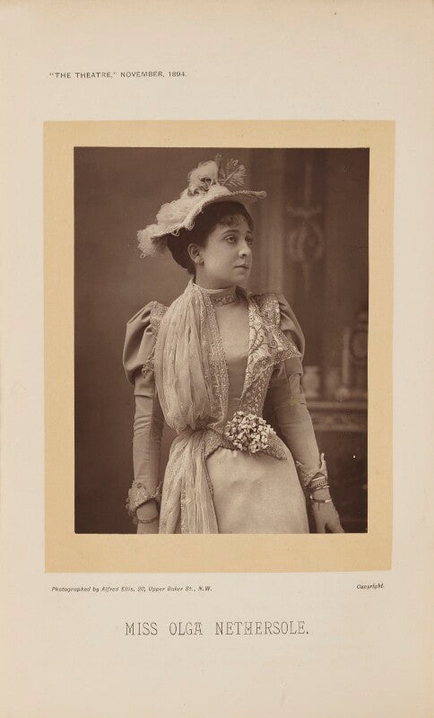 Olga isabel nethersole as sylvia in 'the transgressor' npg ax28866