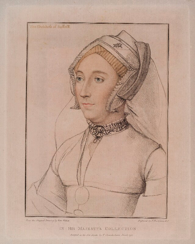 Katherine bertie (née willoughby), duchess of suffolk npg d20482