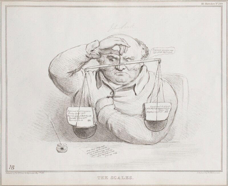John bull ('the scales') npg d41195
