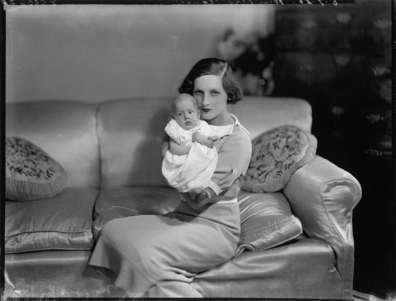 (edward) john mansel hugh frampton child villiers; mary barbara child villiers (née frampton) npg x151666