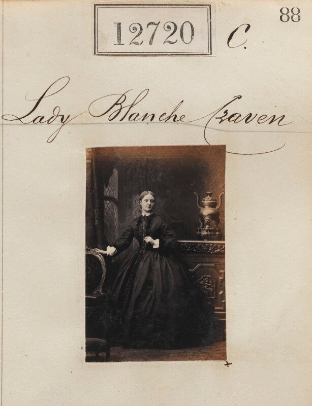 Blanche (née craven), countess of coventry npg ax62363