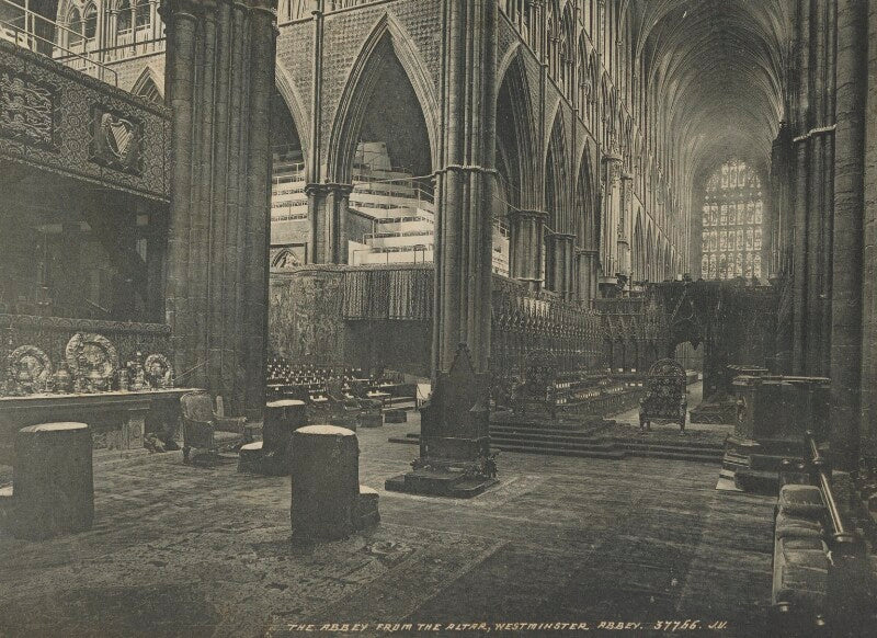 The abbey from the altar, westminster abbey npg p1700(62b)
