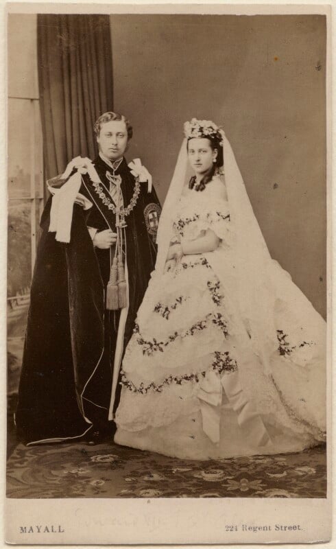 King edward vii; queen alexandra npg ax24156