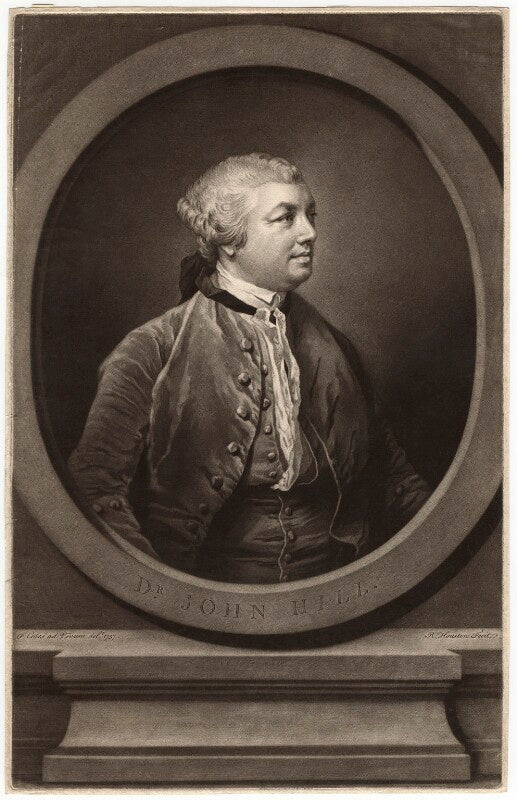 Sir john hill npg d3047