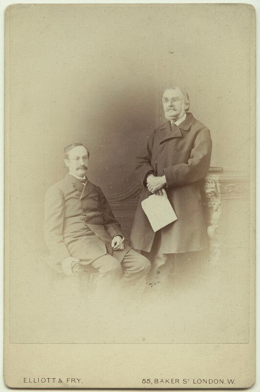 Sir john strachey; sir richard strachey npg x13858