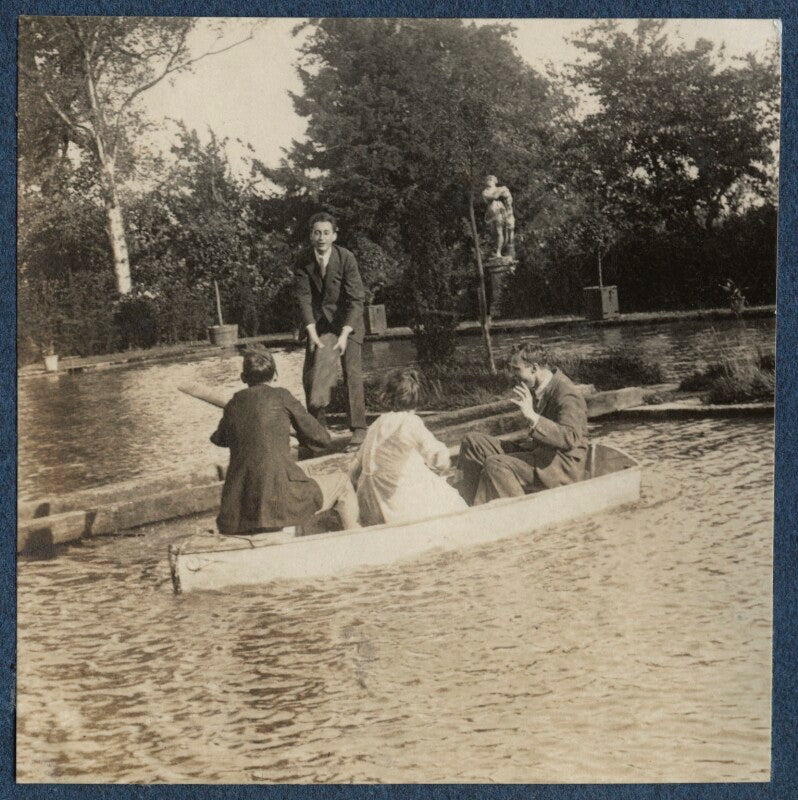 Julian vinogradoff (née morrell) and three others npg ax140793