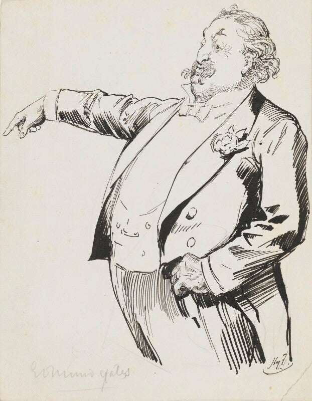 Edmund hodgson yates npg 6251(69)