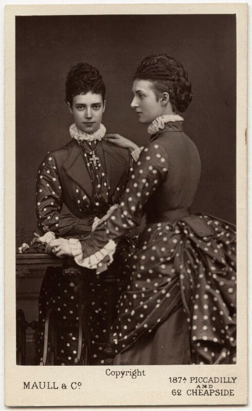 Maria feodorovna, empress of russia (princess dagmar); queen alexandra npg ax38292