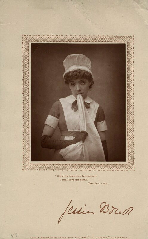 Jessie bond as constance in 'the sorcerer' npg x1158