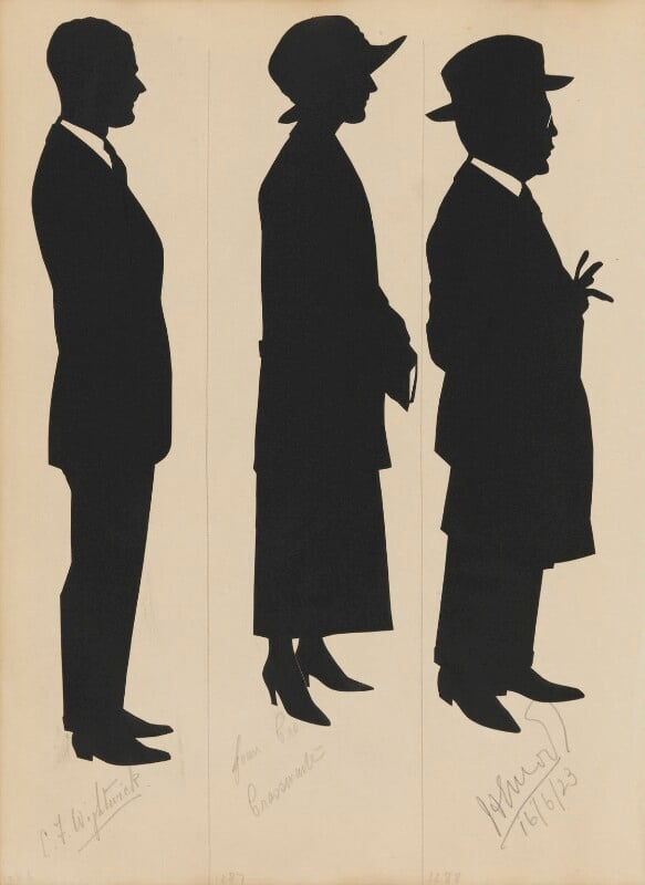 Tourists on the west pier, brighton (charles frederick wightwick; joan ira crosswaite?; j. hurod?) npg d46533