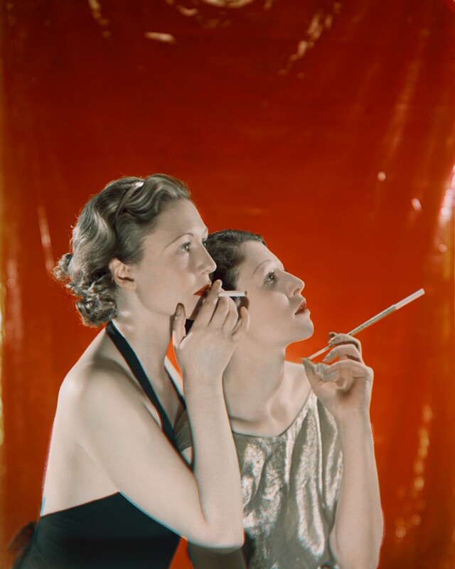 Melita bell and unidentified model npg x220439