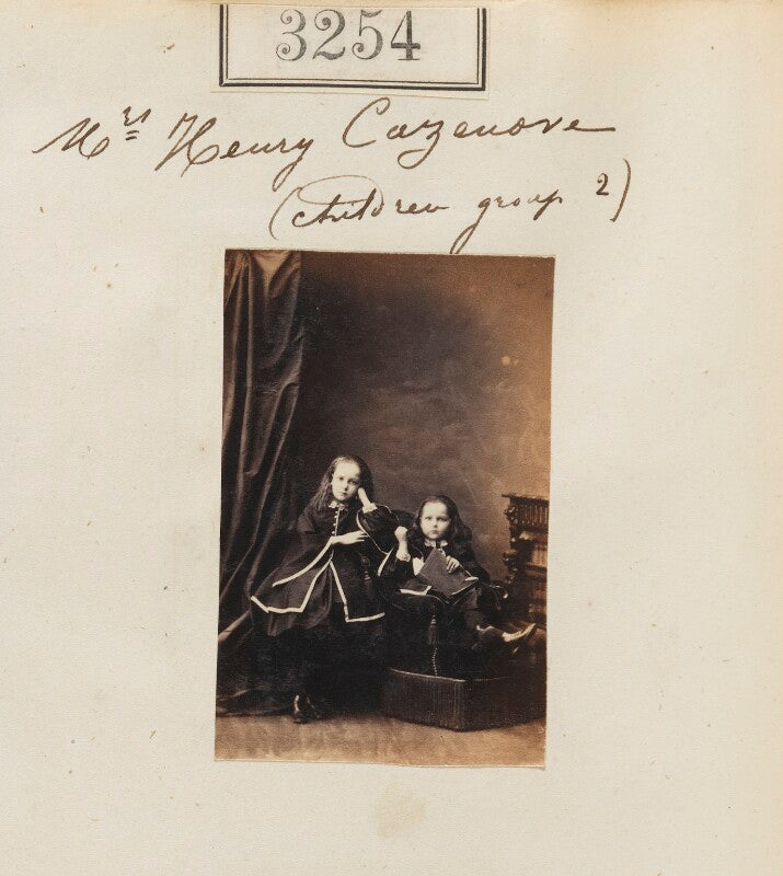 Mrs henry cazenove's children npg ax52654