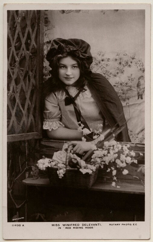 Winifred delevanti in 'red riding hood' npg x193788