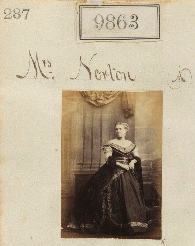 Mrs norton npg ax59587