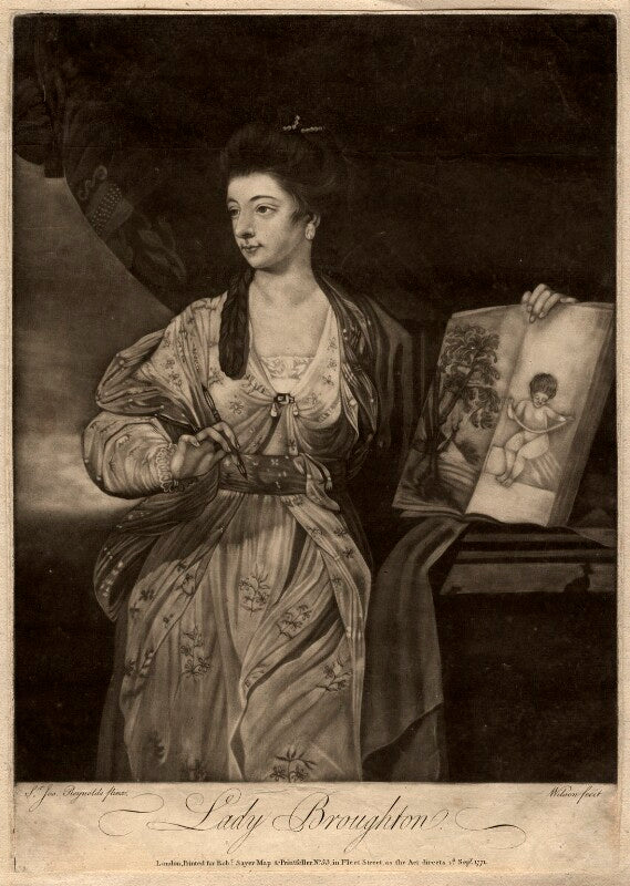 Mary (née hill), lady broughton delves npg d844